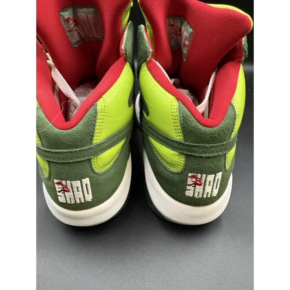 Reebok Shaq Attaq “Ghost of Christmas Present” Grinch Pump 9 mens 2013 Sneakers - Picture 9 of 15